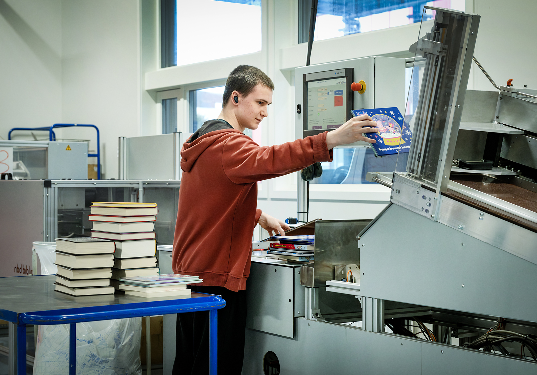 Vi forsterker bøker for alle landes bibliotek